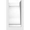 Ekena Millwork Standard Van Buren Architectural Grade PVC Bracket, 3 1/2"W x 6"D x 6"H BKTP04X06X06VAN - alternate 3